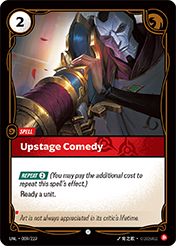 Upstage Comedy Unleashed Card List