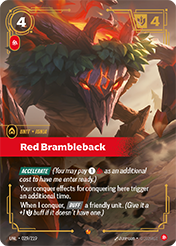 Red Brambleback Unleashed Card List