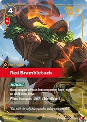 Red Brambleback (Alternate Art) Unleashed Card List