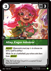 Allay, Eager Admirer Unleashed Card List