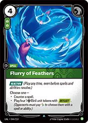 Flurry of Feathers Unleashed Card List