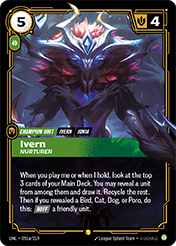 Ivern - Nurturer (Alternate Art) Unleashed Card List