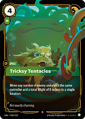 Tricksy Tentacles Unleashed Card List