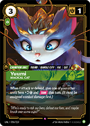 Yuumi - Magical Cat Unleashed Card List