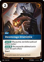 Downstage Dramatics Unleashed Card List