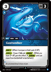Gustwalker Unleashed Card List
