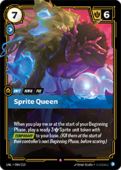 Sprite Queen Unleashed Card List