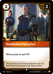 Demacian Diplomat Unleashed Card List