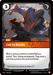 Call to Battle Unleashed Card List