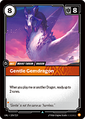 Gentle Gemdragon Unleashed Card List