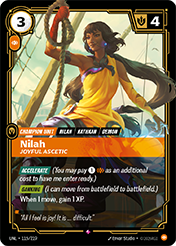 Nilah - Joyful Ascetic Unleashed Card List
