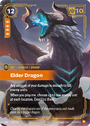 Elder Dragon Unleashed Card List