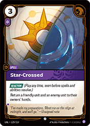 Star-Crossed Unleashed Riftbound Card