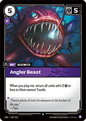 Angler Beast Unleashed Riftbound Card
