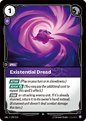 Existential Dread Unleashed Card List