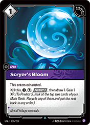Scryer's Bloom Unleashed Riftbound Card