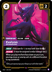 Evelynn - Entrancing Unleashed Card List