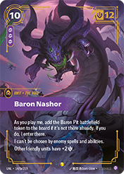 Baron Nashor (Alternate Art) Unleashed Card List