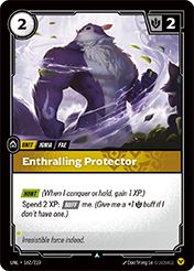 Enthralling Protector Unleashed Riftbound Card
