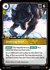 Stalking Wolf Unleashed