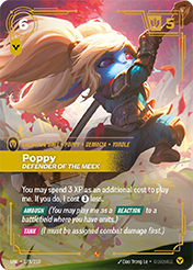 Poppy - Defender of the Meek Unleashed Card List