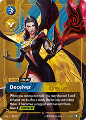 LeBlanc - Deceiver Unleashed Card List