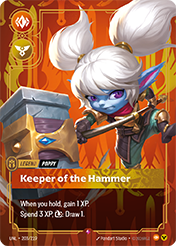 Poppy - Keeper of the Hammer Unleashed Card List