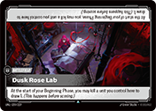 Dusk Rose Lab Unleashed Card List