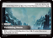 Forbidding Waste Unleashed Card List