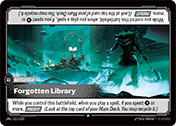 Forgotten Library Unleashed Card List