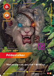 Rengar - Pridestalker (Signature) Unleashed Card List