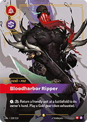 Pyke - Bloodharbor Ripper (Overnumbered) Unleashed Card List