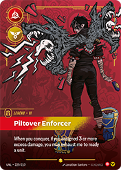 Vi - Piltover Enforcer (Overnumbered) Unleashed Card List