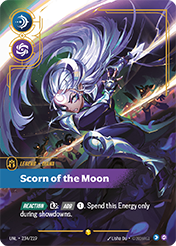 Diana - Scorn of the Moon (Overnumbered) Unleashed Card List