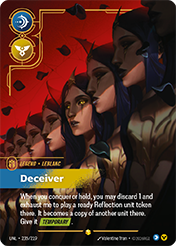 LeBlanc - Deceiver (Overnumbered) Unleashed Card List