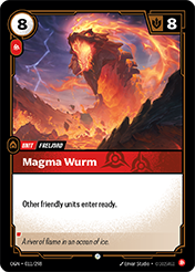 Magma Wurm Origins Card List