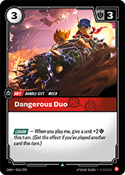 Dangerous Duo Origins Card List