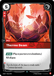 Thermo Beam Origins Card List