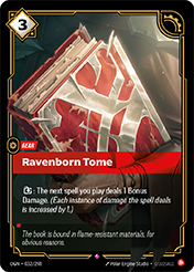 Ravenborn Tome Origins Card List