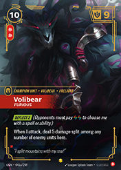 Volibear, Furious - Alt Art Origins Card List