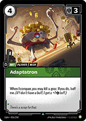 Adaptatron Origins Card List