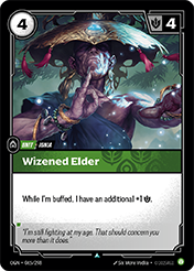 Wizened Elder Origins Card List
