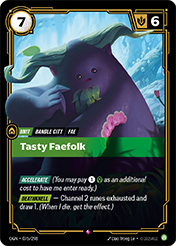 Tasty Faefolk Origins Card List