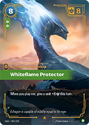 Whiteflame Protector Origins Card List