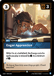 Eager Apprentice Origins Card List