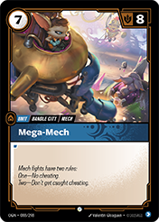 Mega-Mech Origins Card List