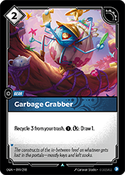 Garbage Grabber Origins Card List