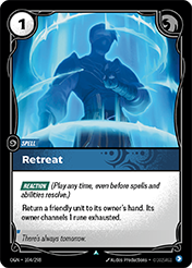 Retreat Origins Card List