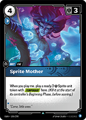 Sprite Mother Origins Card List