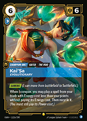 Kai'Sa, Evolutionary - Alt Art Origins Card List